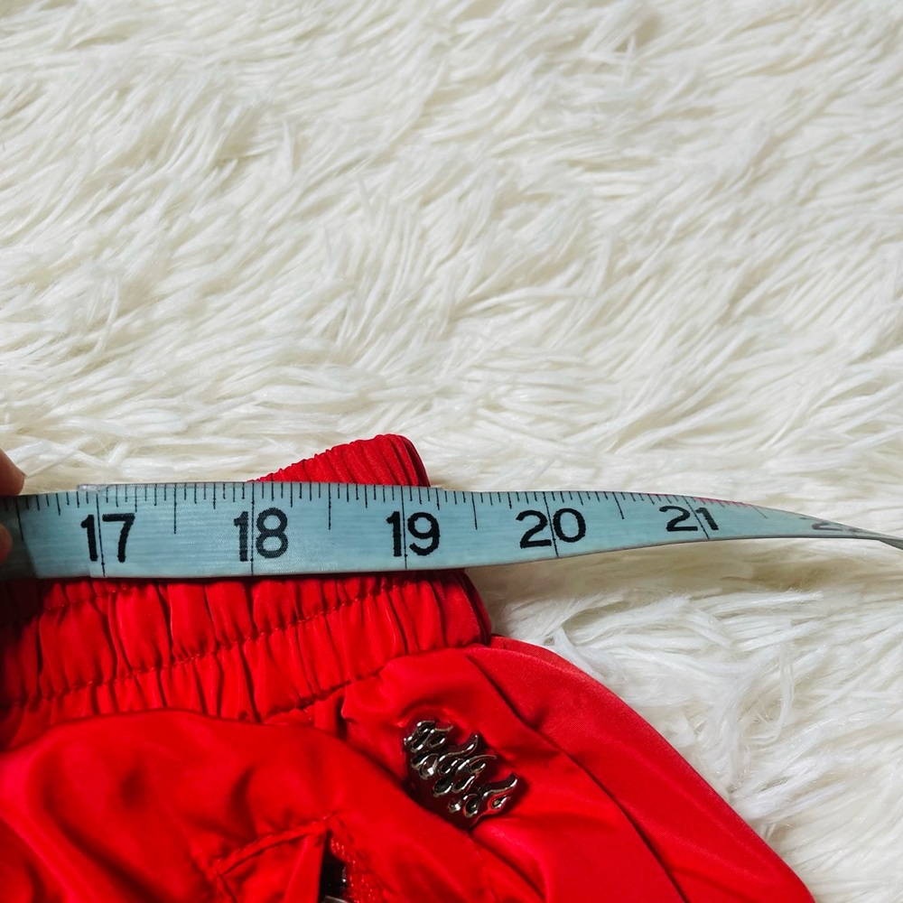 Hellstar Nylon Flare Pants Snap Button Sides - image 8